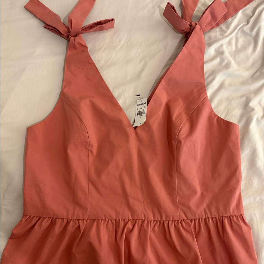 Women's Pink Sleeveless Top